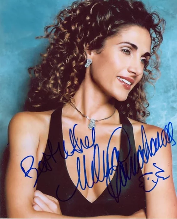 Melina Kanakaredes autograph