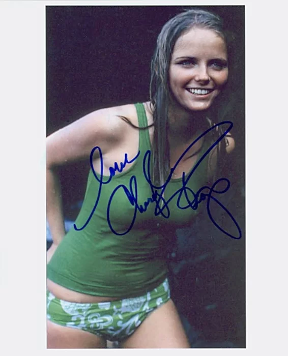 Cheryl Tiegs autograph