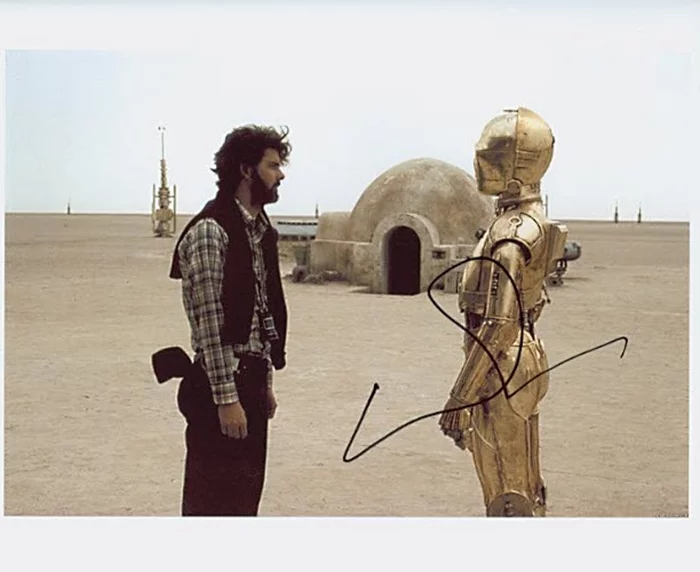 George Lucas autograph