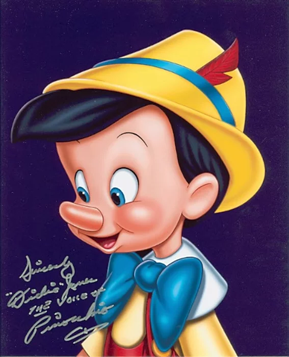 Dickie Jones autograph