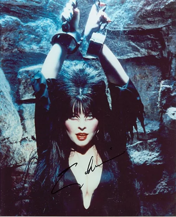 Elvira autograph