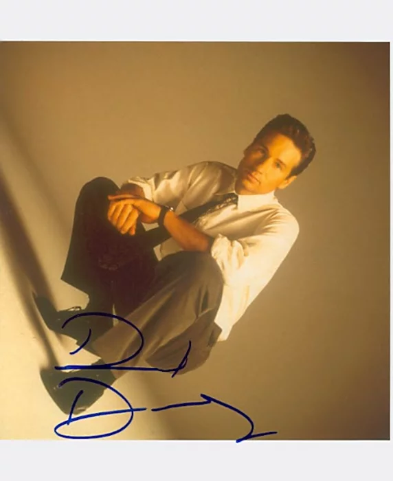 David Duchovny autograph