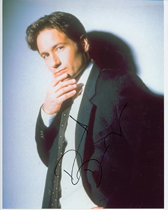 David Duchovny autograph