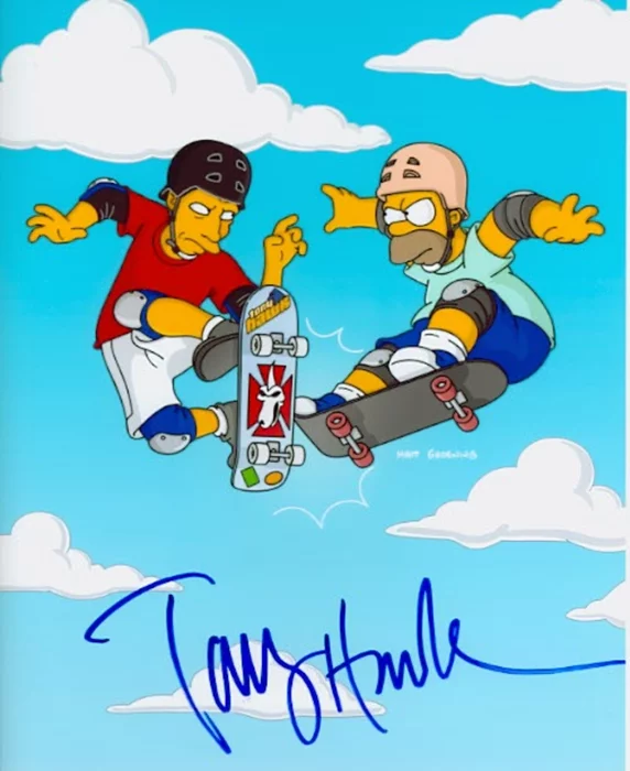 Tony Hawk autograph