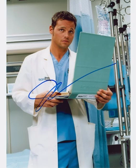 Justin Chambers autograph