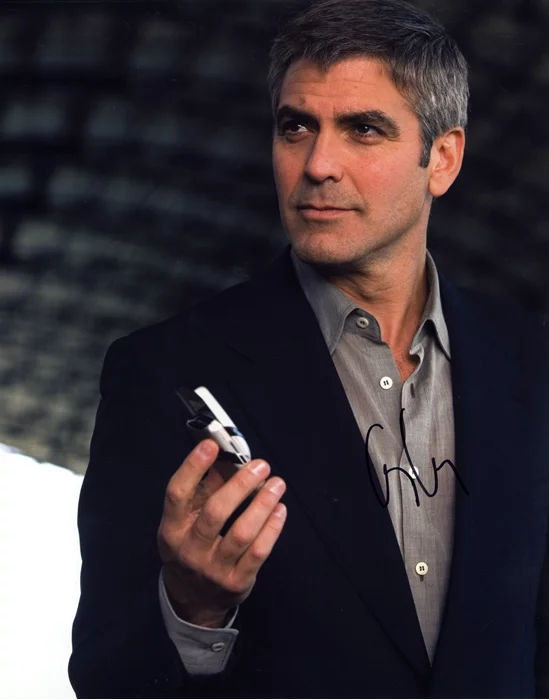 George Clooney autograph