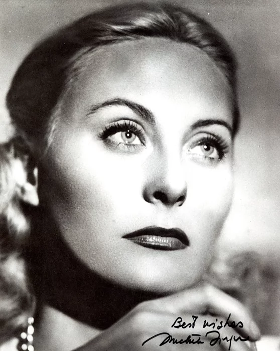 Michele Morgan autograph