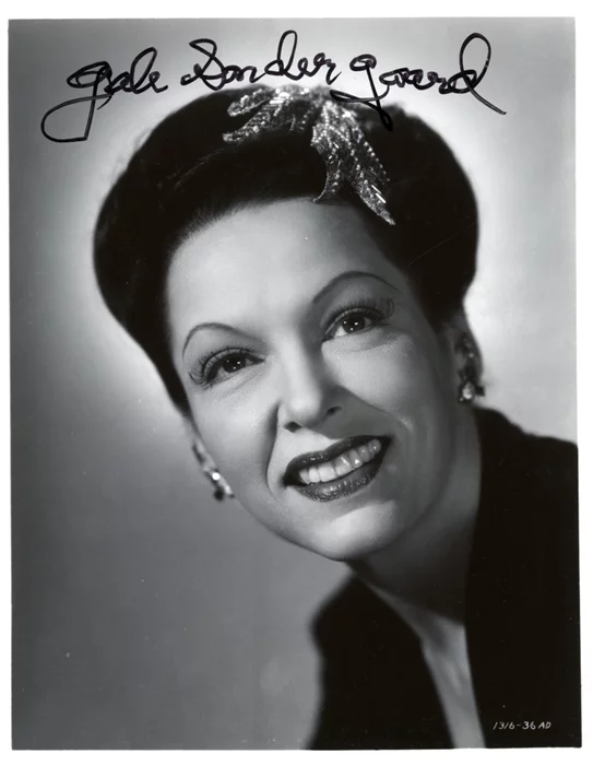 Gale Sondergaard autograph