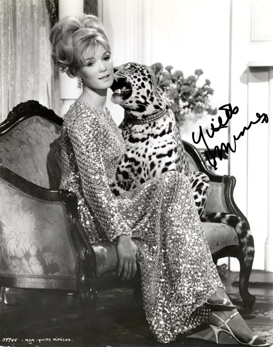 Yvette Mimieux autograph
