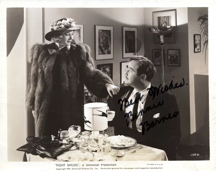 Binnie Barnes autograph