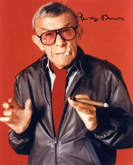 George Burns autograph