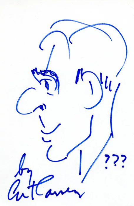 Art Carney autograph