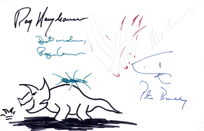 Author/Director Sketch autograph