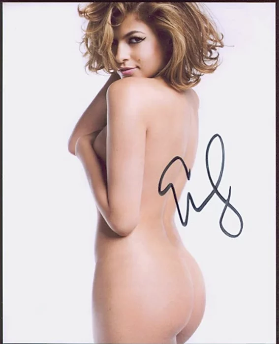 Eva Mendez autograph