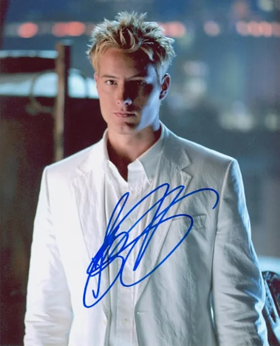 Justin Hartley autograph