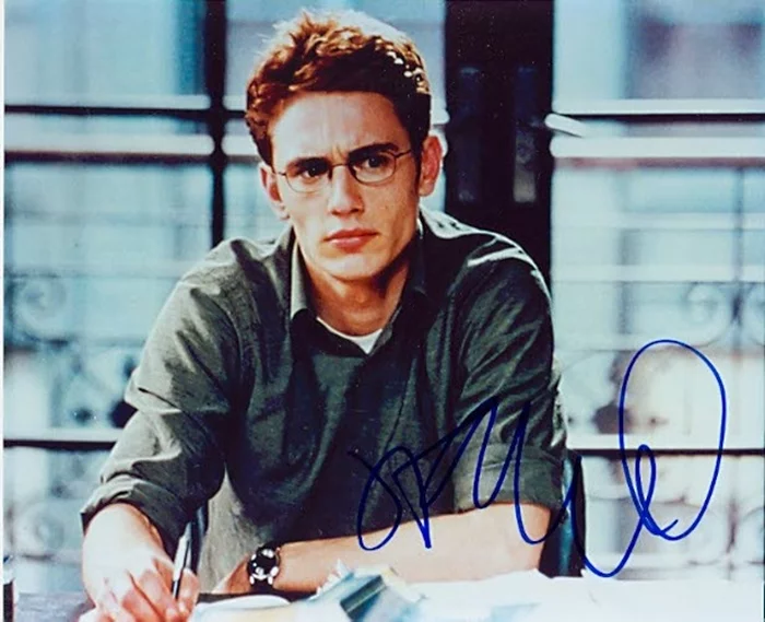 James Franco autograph