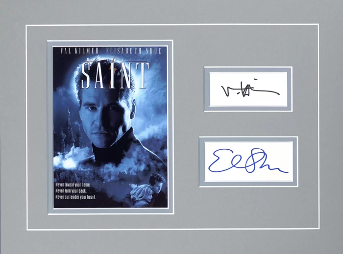 The Saint autograph