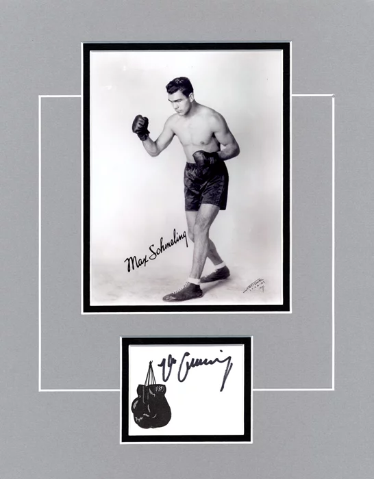 Max Schmeling autograph