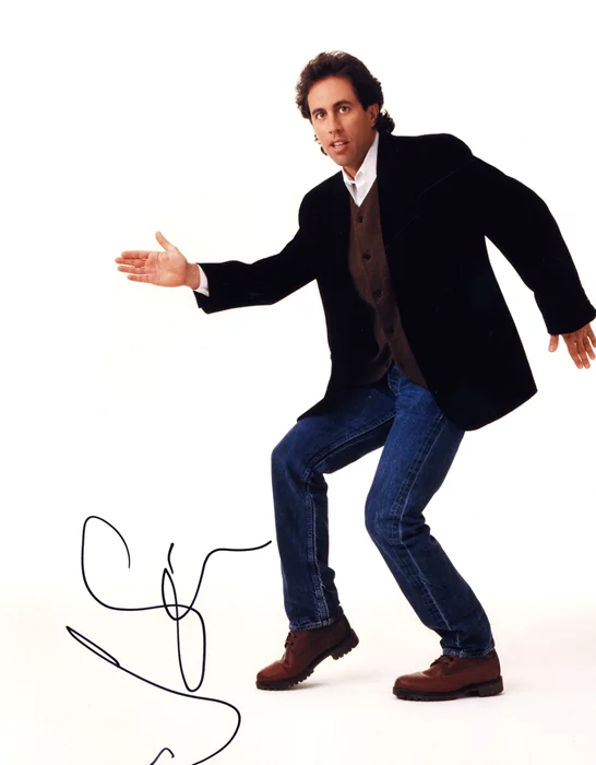 Jerry Seinfeld autograph