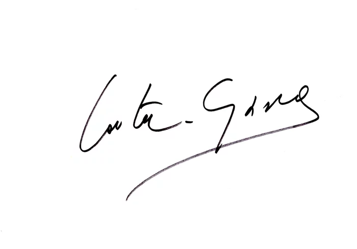Costa-Gavras autograph