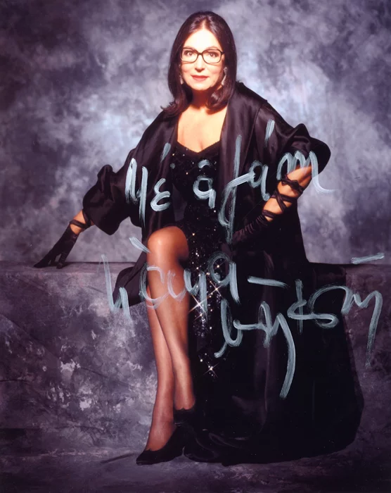 Nana Mouskouri autograph