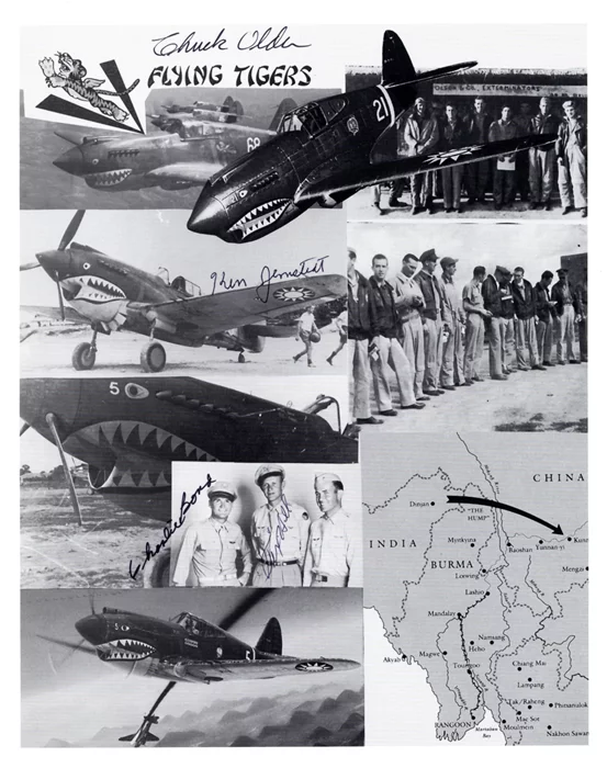 Flying Tigers autograph