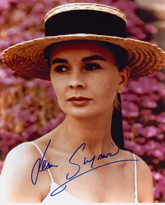 Jean Simmons autograph