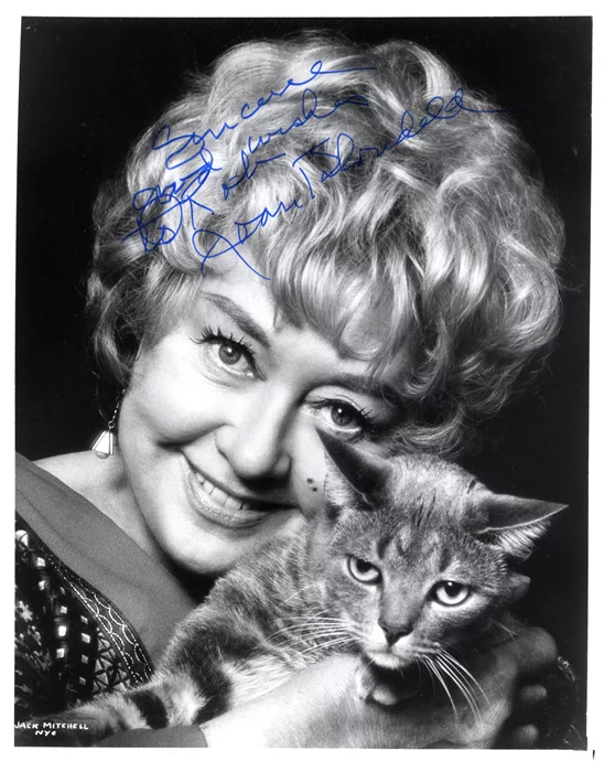 Joan Blondell autograph