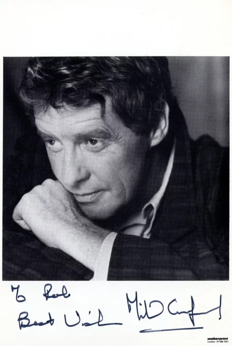 Michael Crawford autograph