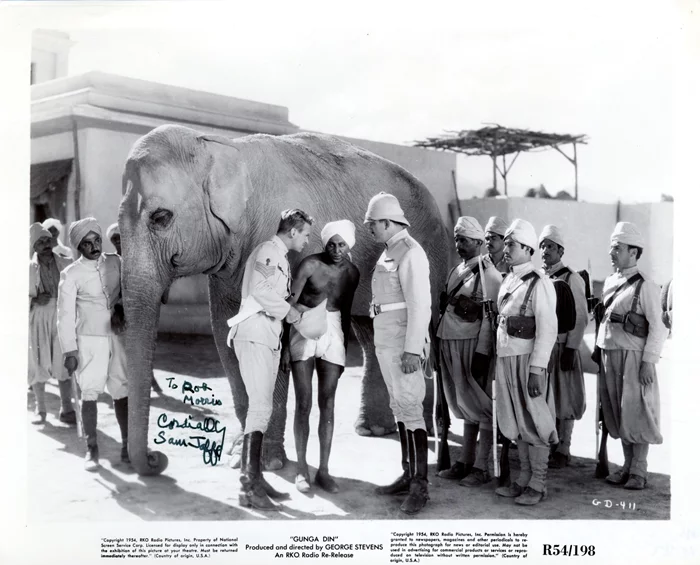 Sam Jaffe autograph