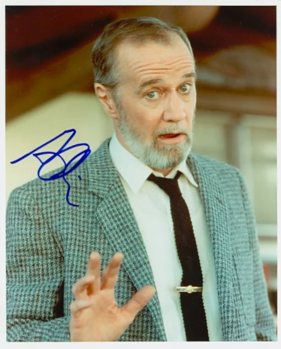 George Carlin autograph