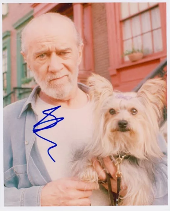 George Carlin autograph