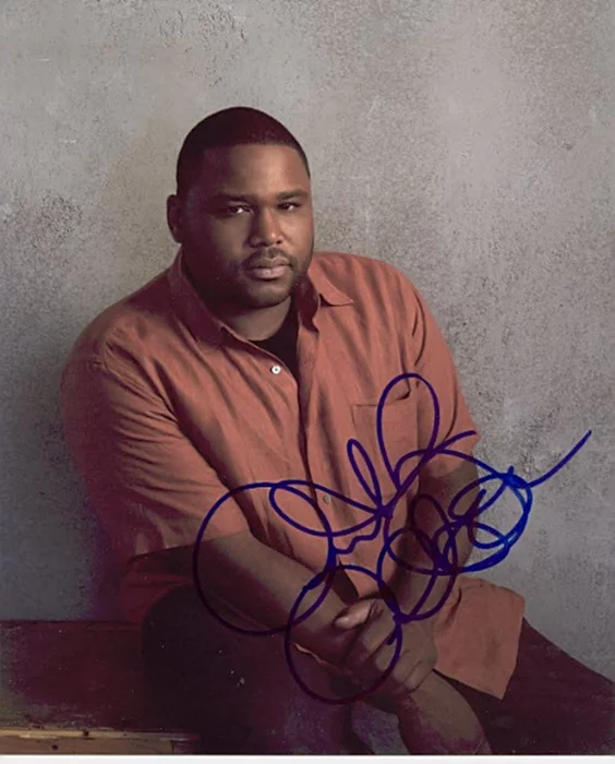 Anthony Anderson autograph