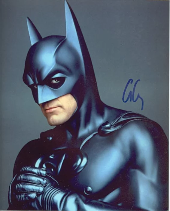 George Clooney autograph