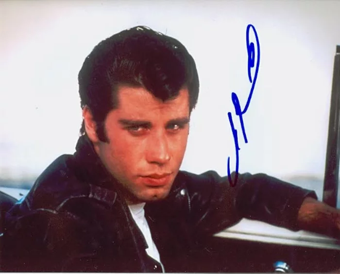 John Travolta autograph