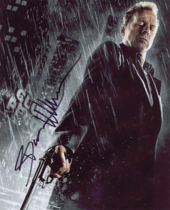 Bruce Willis autograph