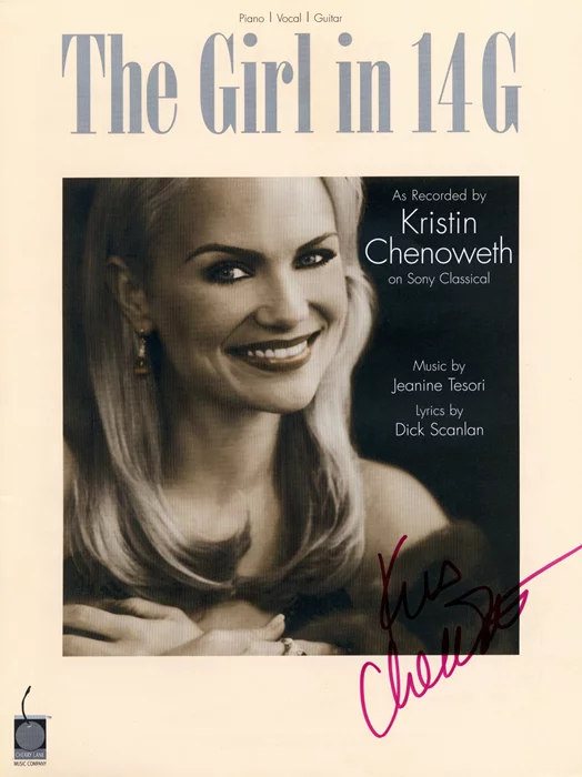 Kristin Chenoweth autograph