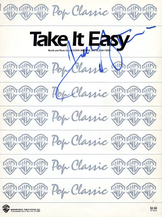 Jackson Browne autograph