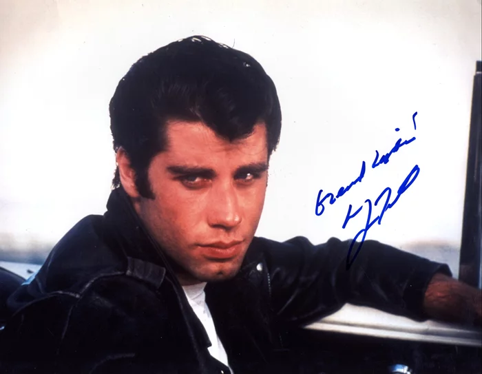 John Travolta autograph