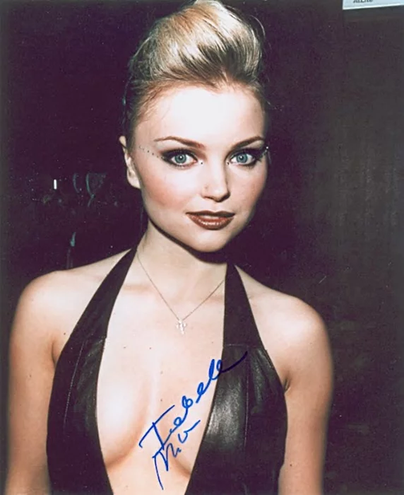 Izabella Miko autograph