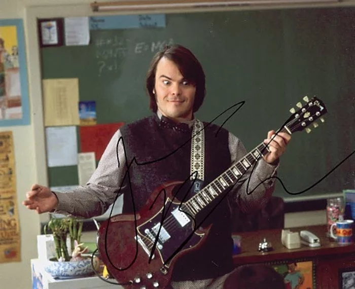Jack Black autograph
