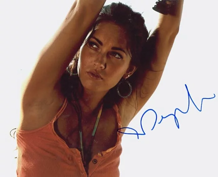 Megan Fox autograph