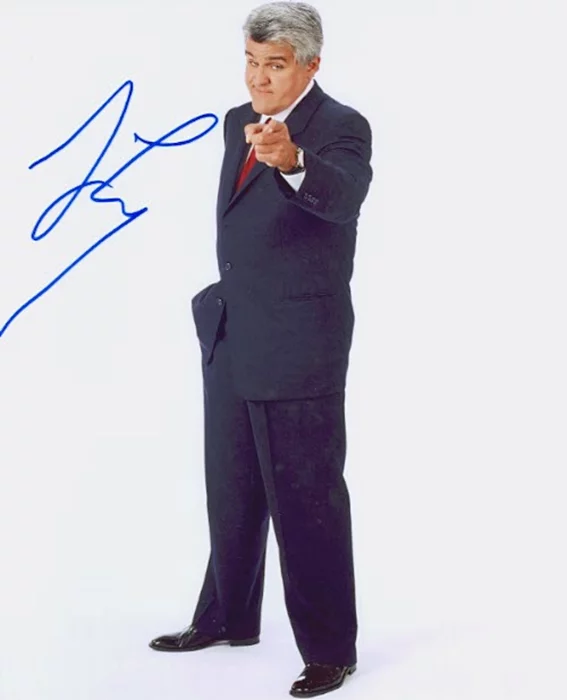 Jay Leno autograph