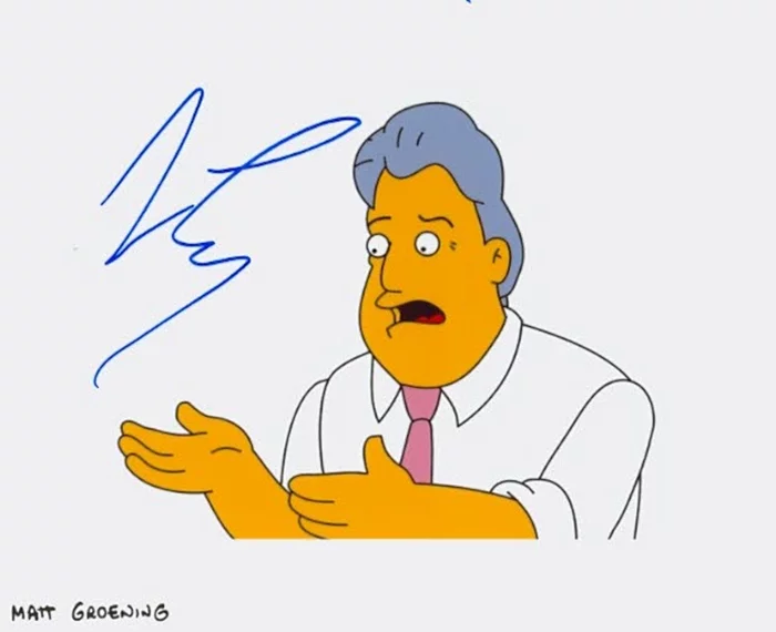 Jay Leno autograph