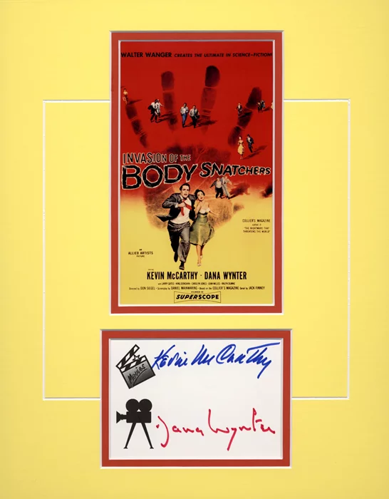 Invasion of The Body Snatchers autograph