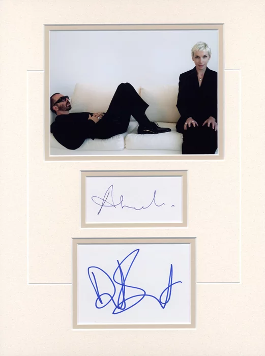 The Eurythmics autograph