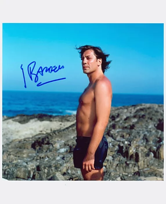 Javier Bardem autograph