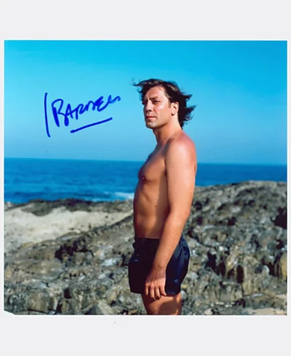 Javier Bardem autograph