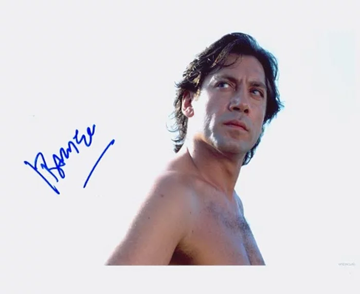 Javier Bardem autograph