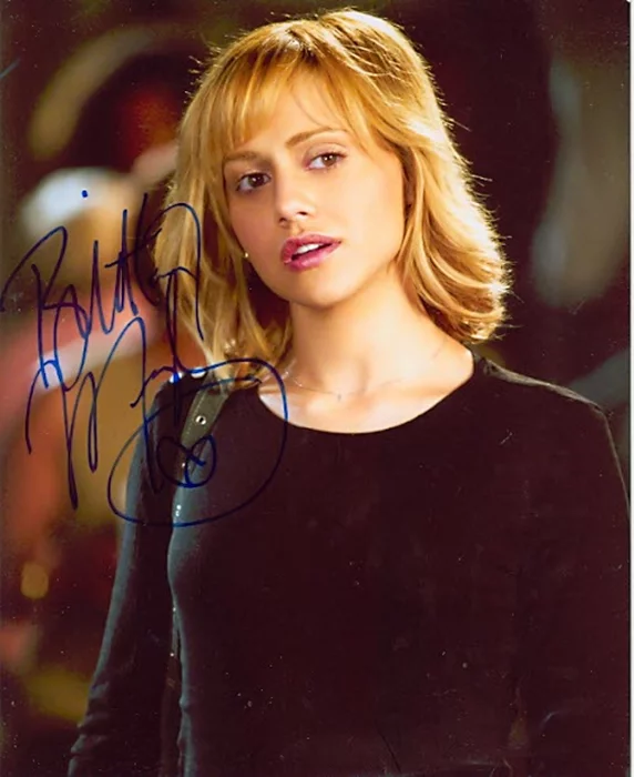 Brittany Murphy autograph